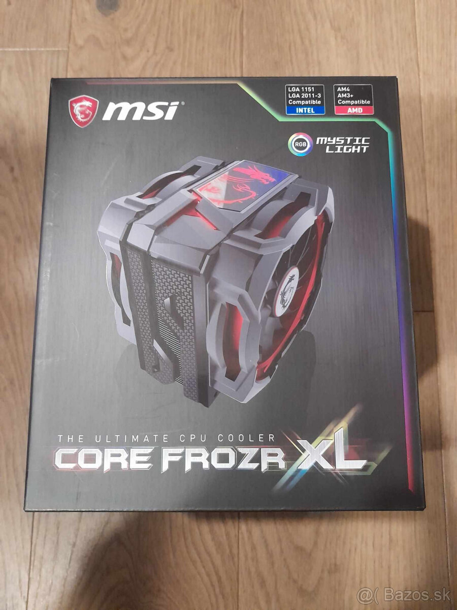 Nový MSI Cooling Core Frozr XL Cooling Fan/Heatsink - 4.72"