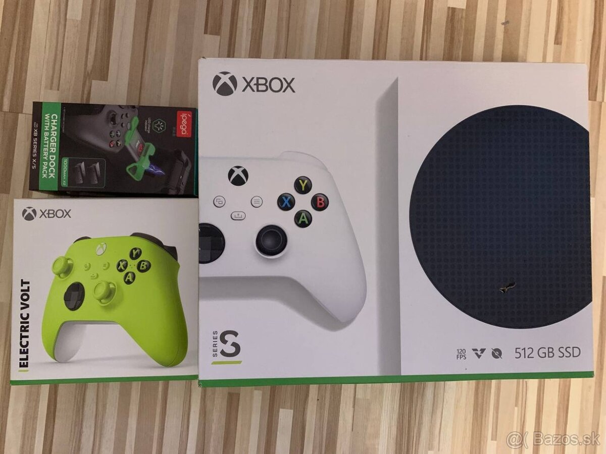 XBOX Series S 512GB + príslušenstvo