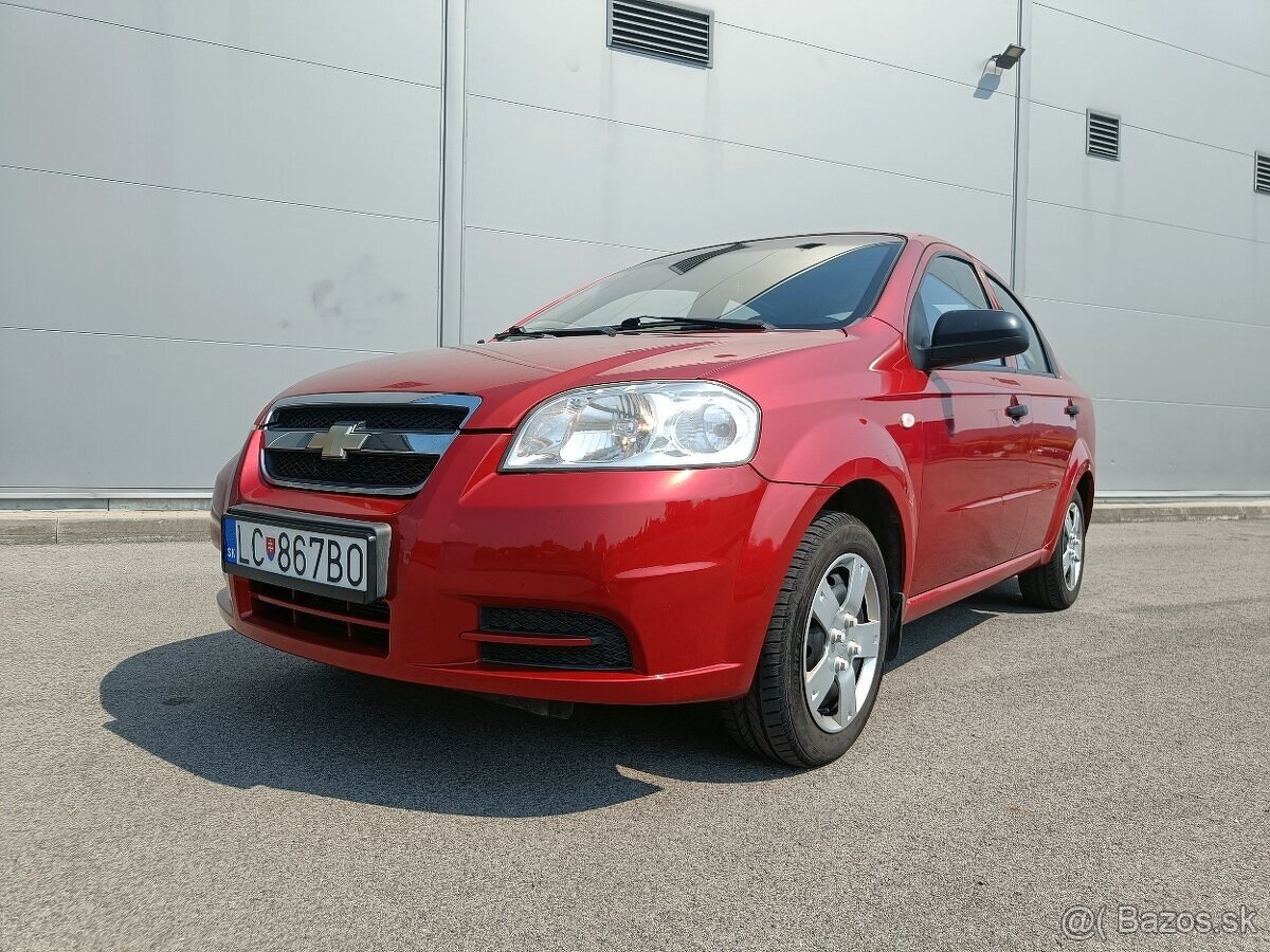 Chevrolet Aveo T250 1.2 S-Tec 53 kW ❗LEN 61 TIS. KM❗