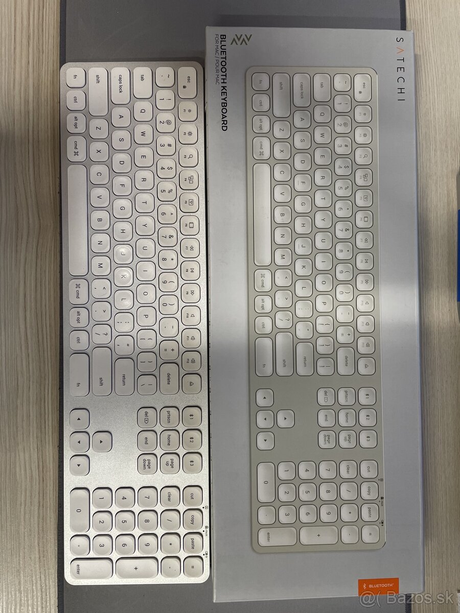 Klavesnica Satechi Aluminium Bluetooth Wireless Keyboard