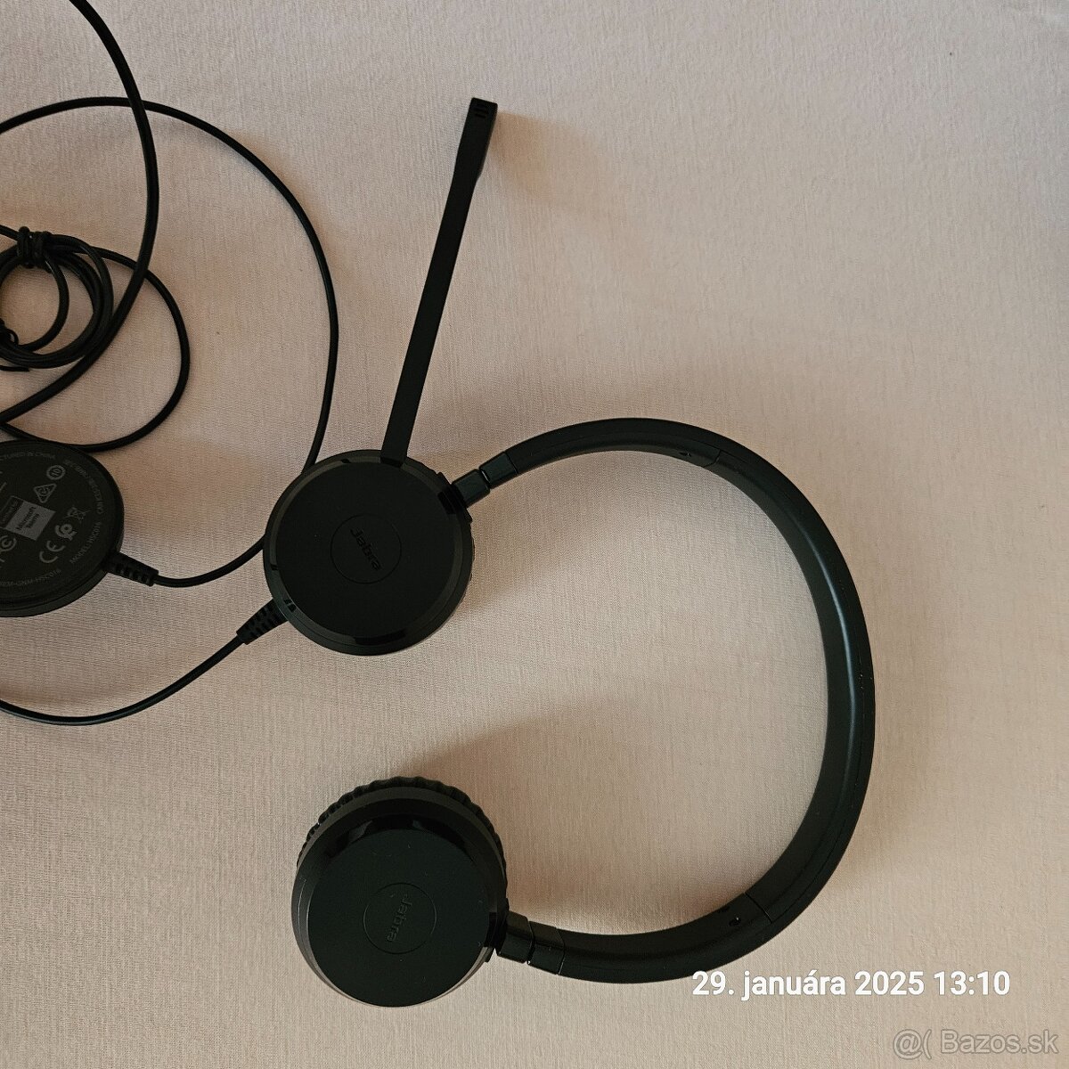 Predám slúchadlá – Jabra Evolve 20 MS Stereo USB-C SE