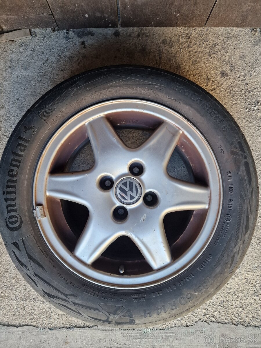 Elektrony vw polo + pneumatiky 185/60 r14