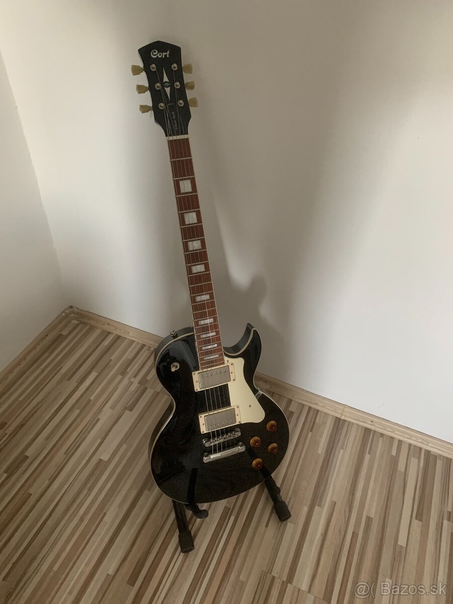 Elektrická gitara - Cort CR 200 BK