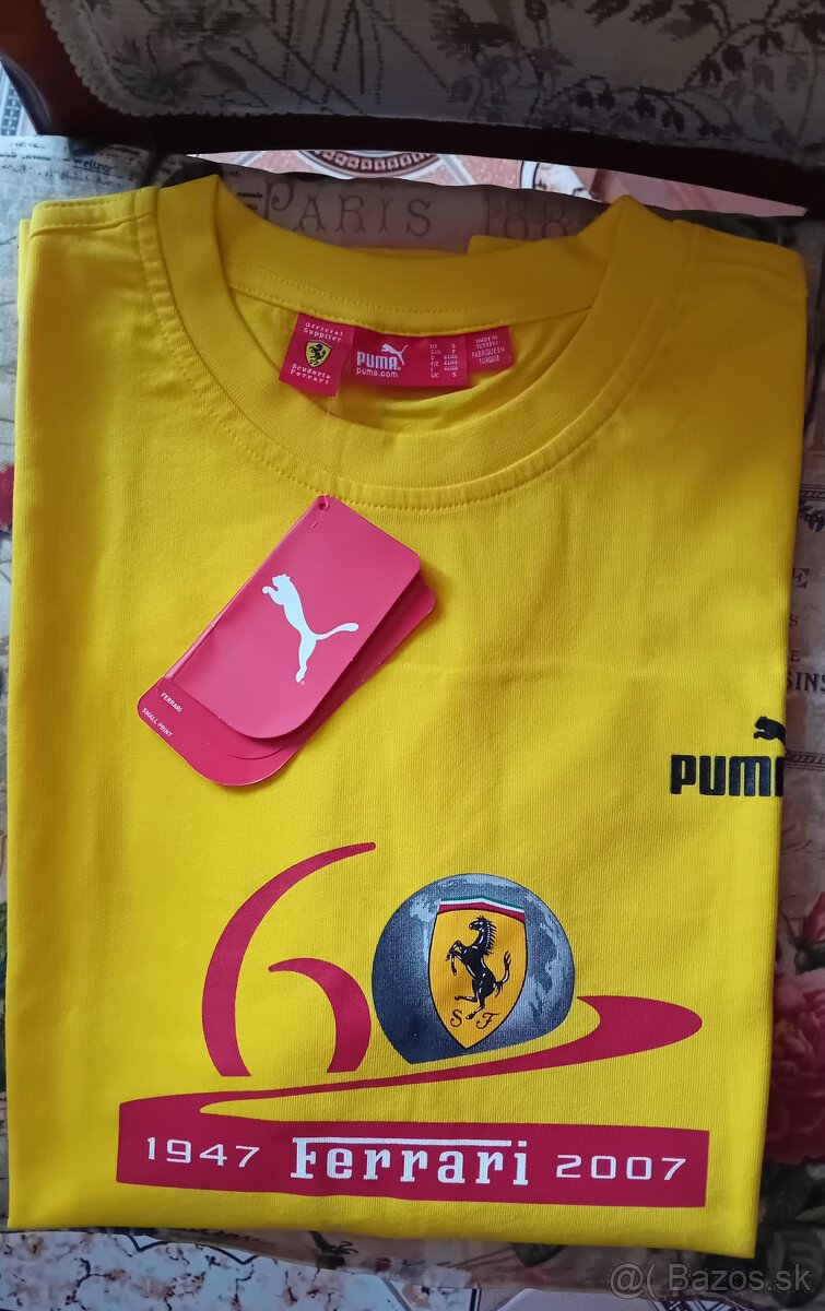 Puma Ferrari tričko.orig.Vel.S  44/46