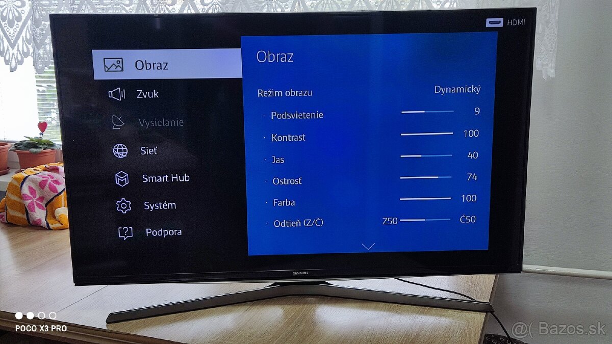 TV SMART SAMSUNG + ČÍTAČKA SATELITNEJ KARTY (CI-SLOT)