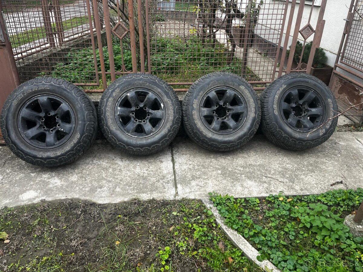 6x139,7 R16 ET0, 245/70R16 AT