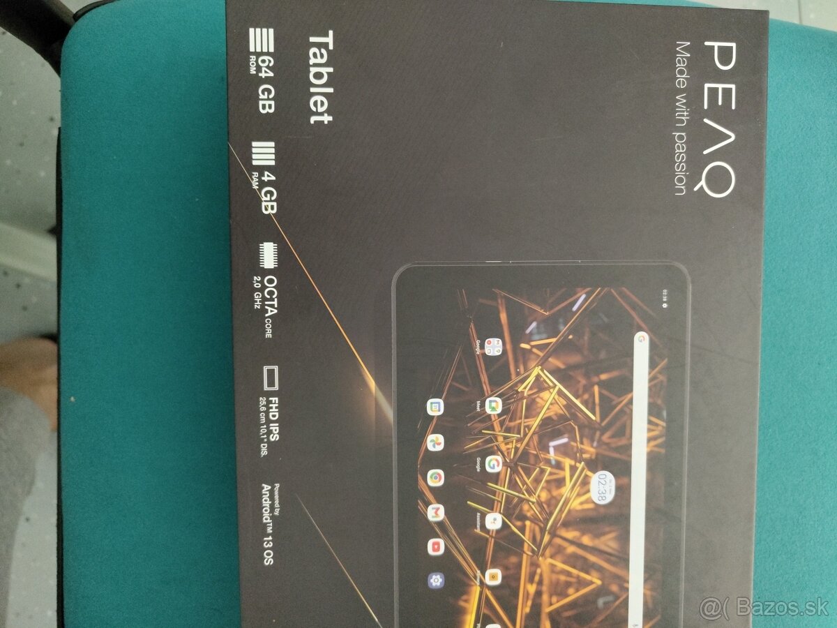 Tablet 10,1" 4GB RAMm, 64 ROM