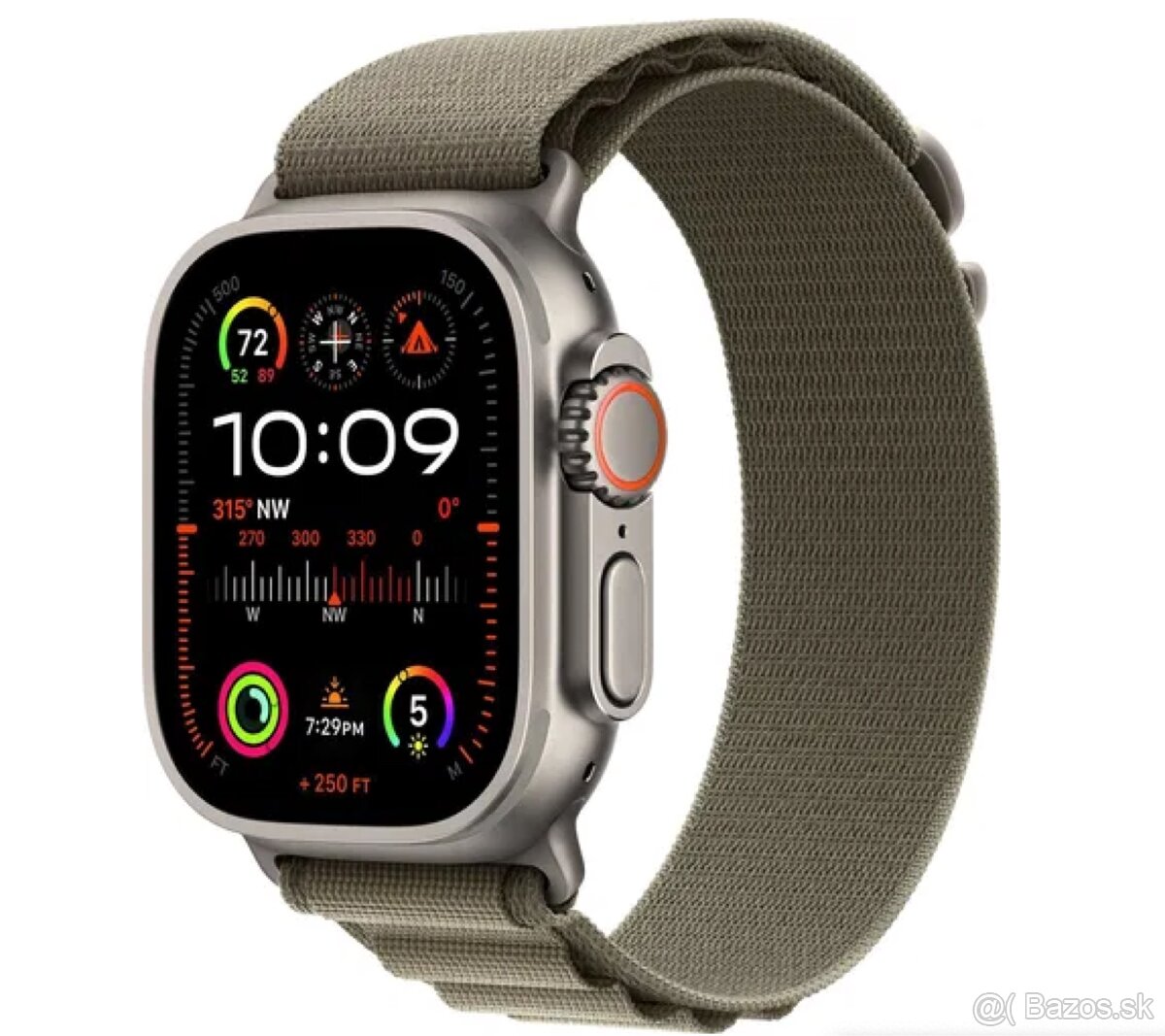 Apple Watch Ultra 2 49 mm titánové puzdro