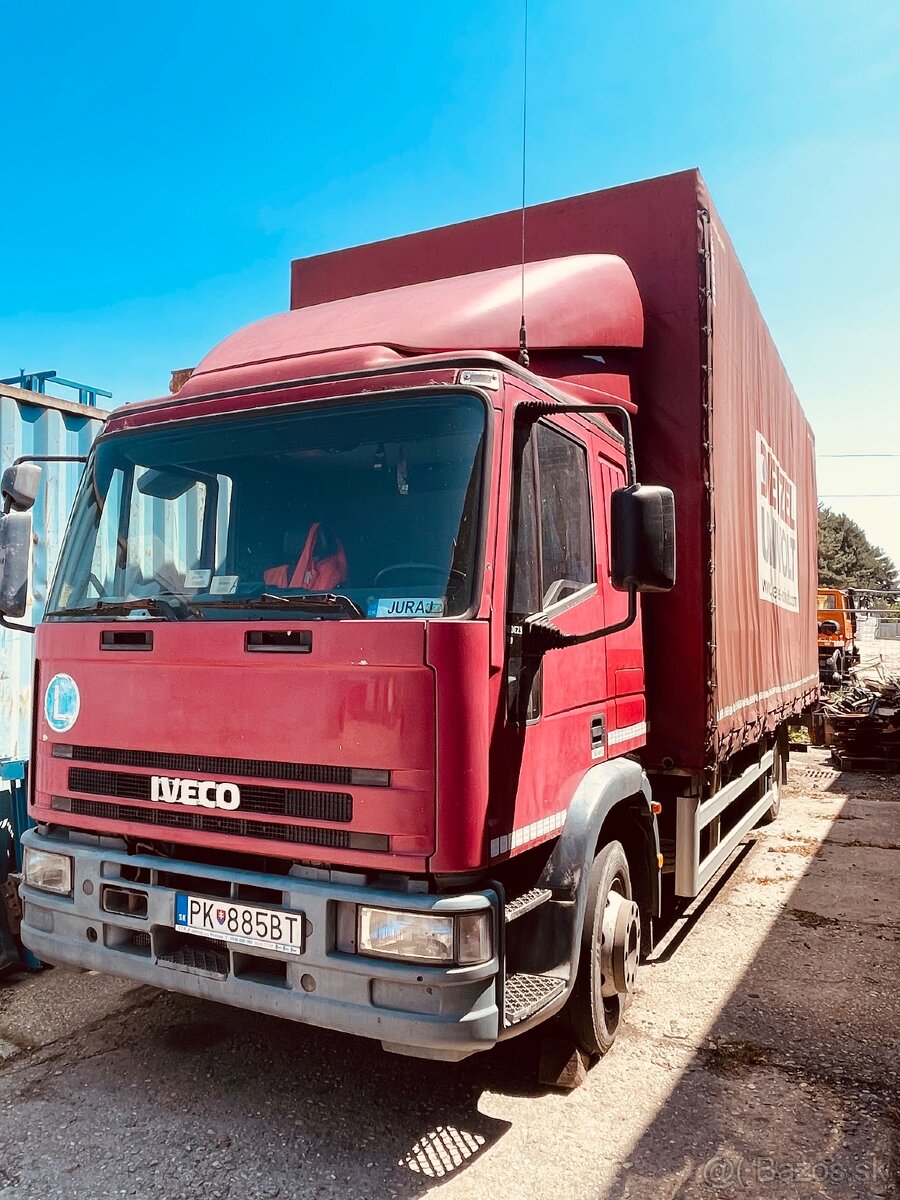 IVECO EUROCARGO 120E25 S HYDRAULICKÝM ČELOM