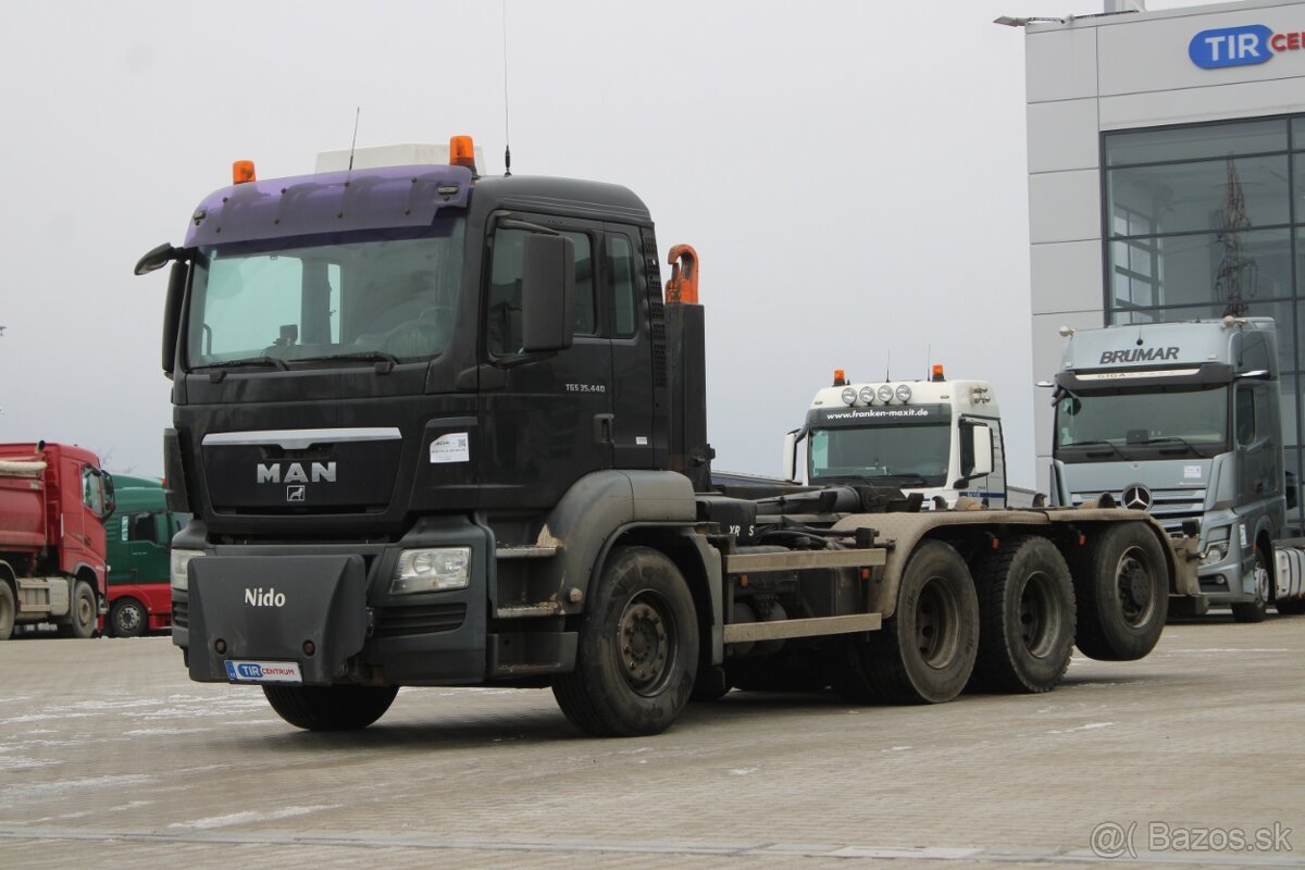 MAN TGS 35.440 8x4 6 BL, ZVEDACÍ NÁPRAVA, NEZÁVISLÁ KLIMATIZ