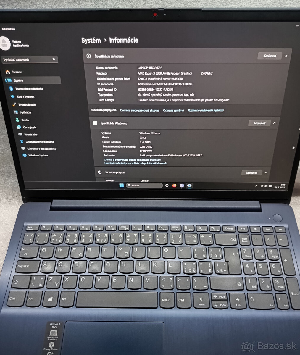 Lenovo Ideapad 3 15alc6