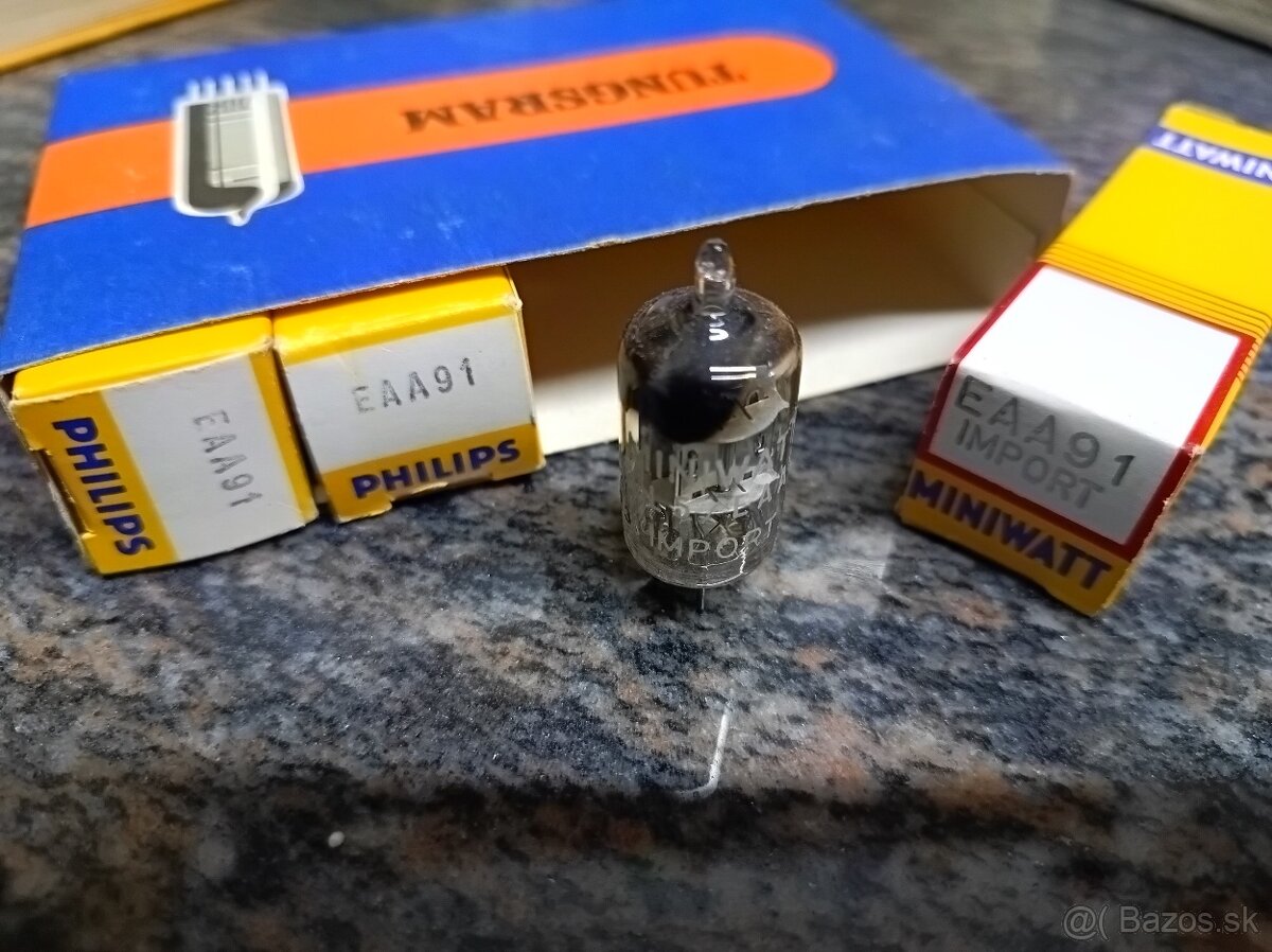 Predám elektrónky Philips EAA91