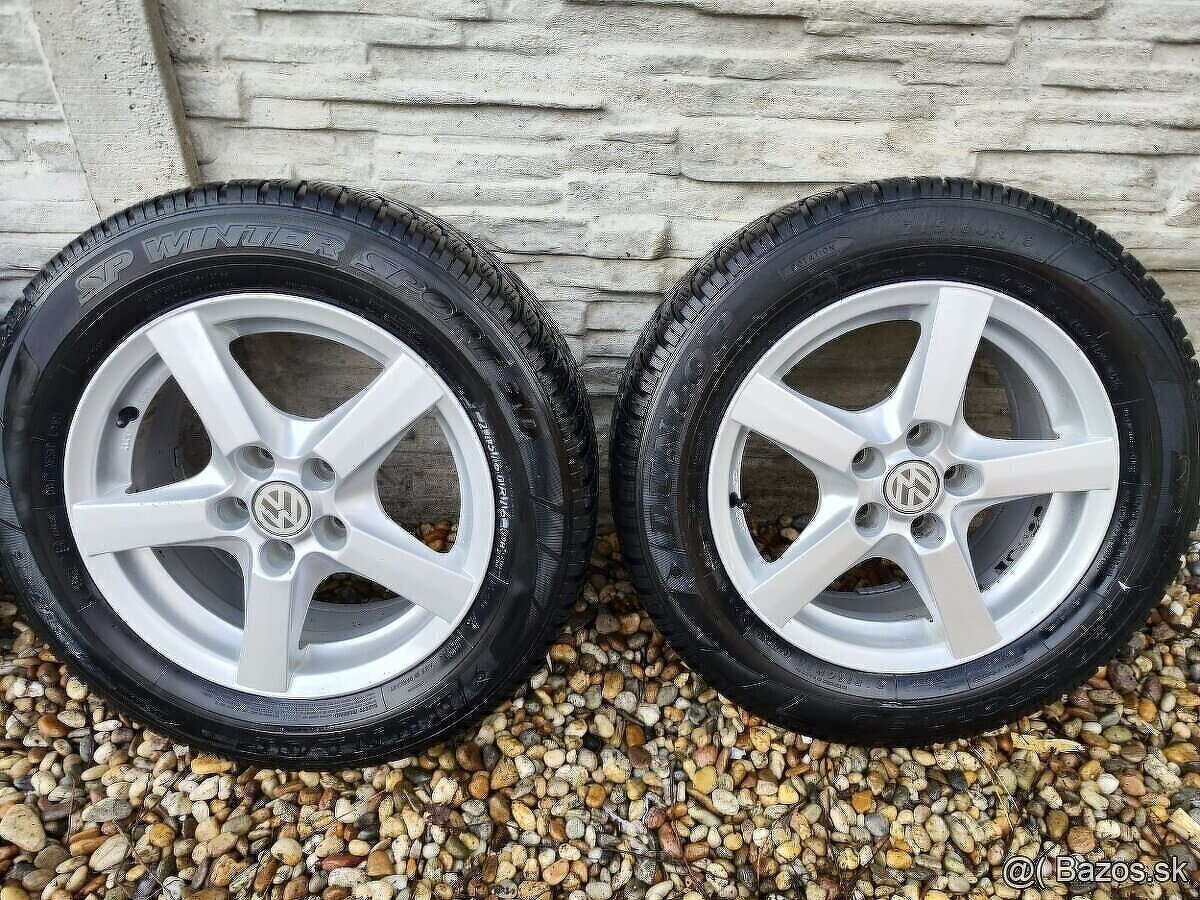 5x112 r16 VW Dunlop 215/60r16 Tigua