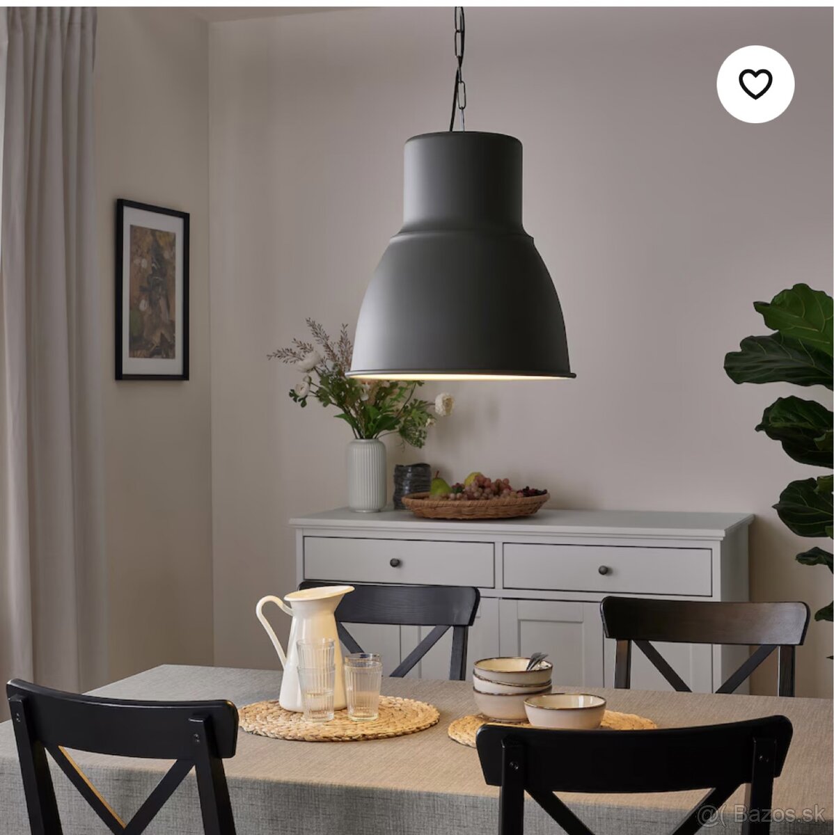 Závesná lampa Ikea Hektar 38 cm