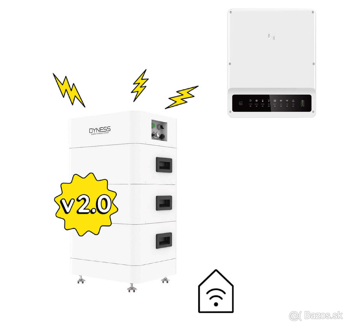 Dyness Tower 2.0 T10 s GoodWe ET Plus 16A - GW10KN-ET