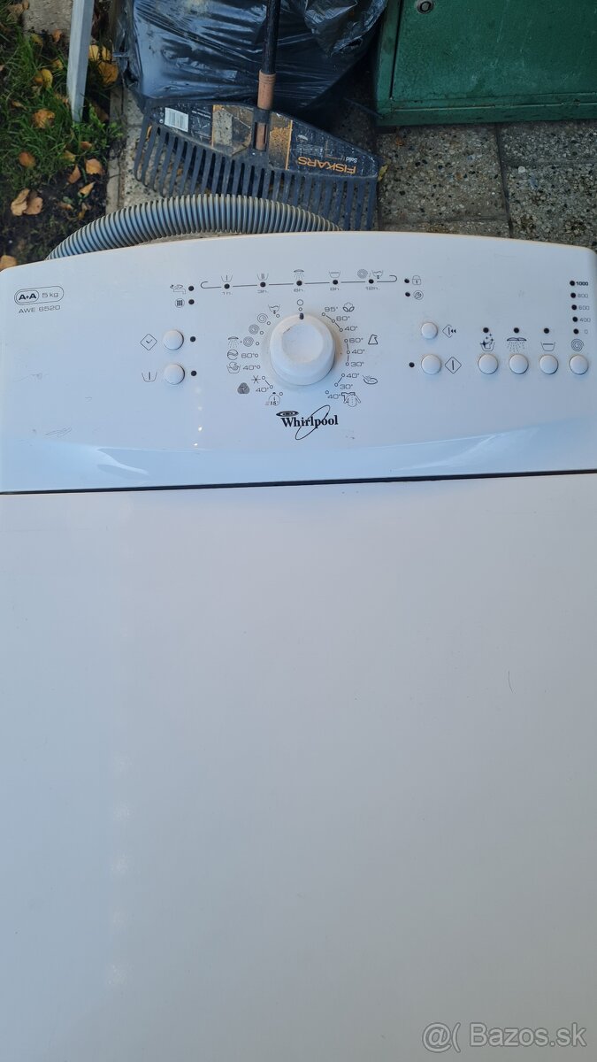 Predám práčku Whirlpool AWE 6520