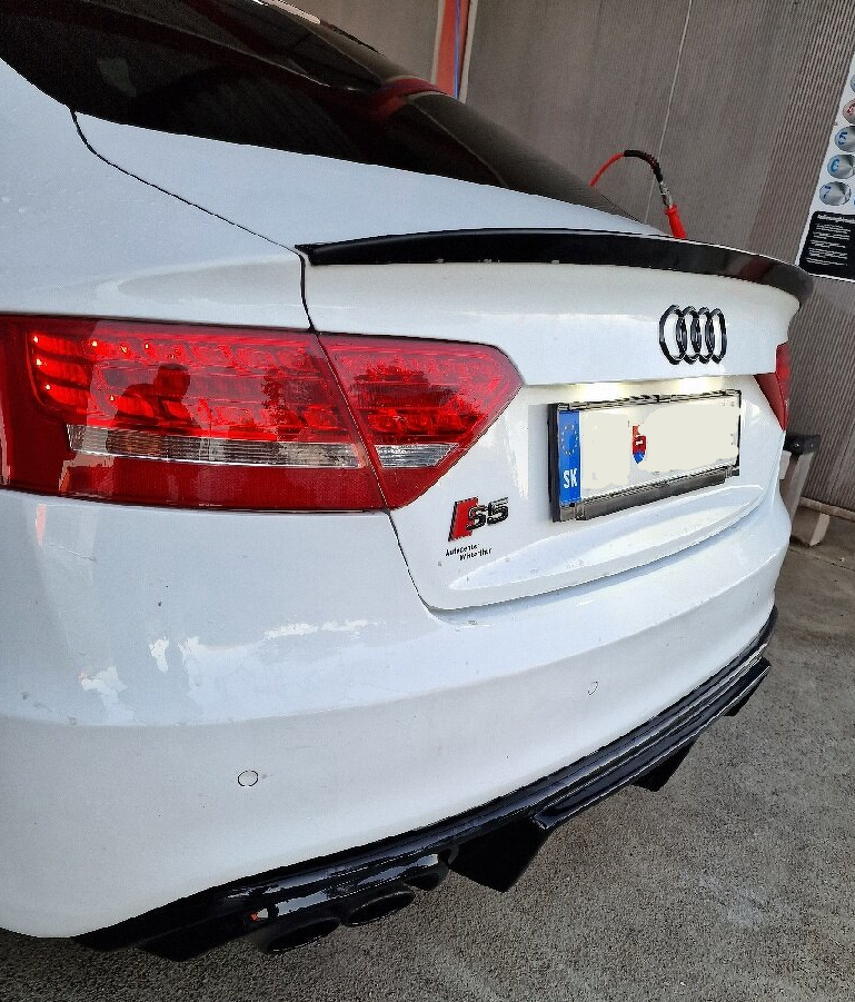 AUDI A5 SPOJLER NA KUFOR - lipko na kufor A5 B8 B8.5