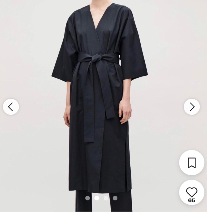 Kimono saty COS