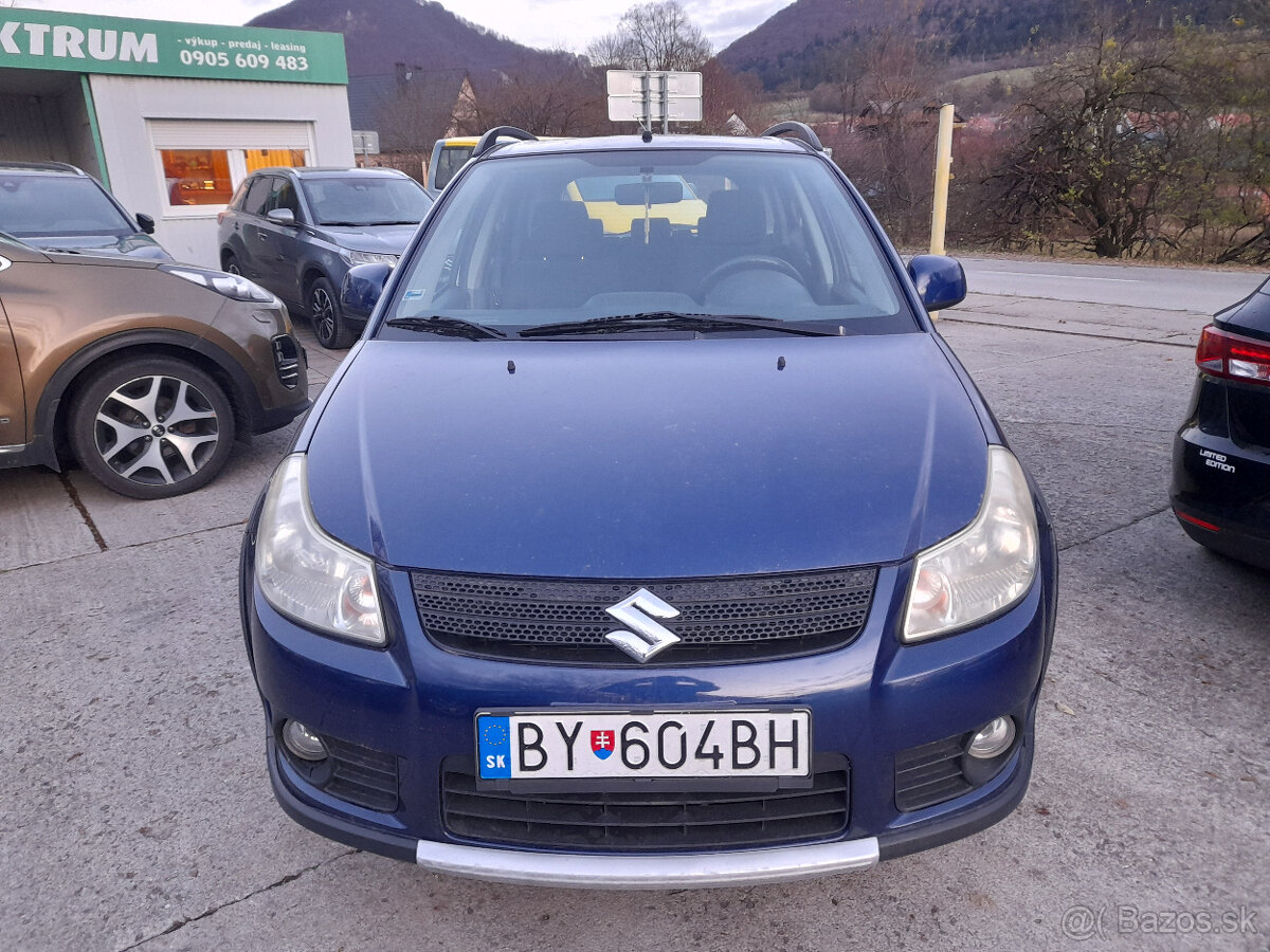 SUZUKI SX4 4x4 2007 benzín 79 kW