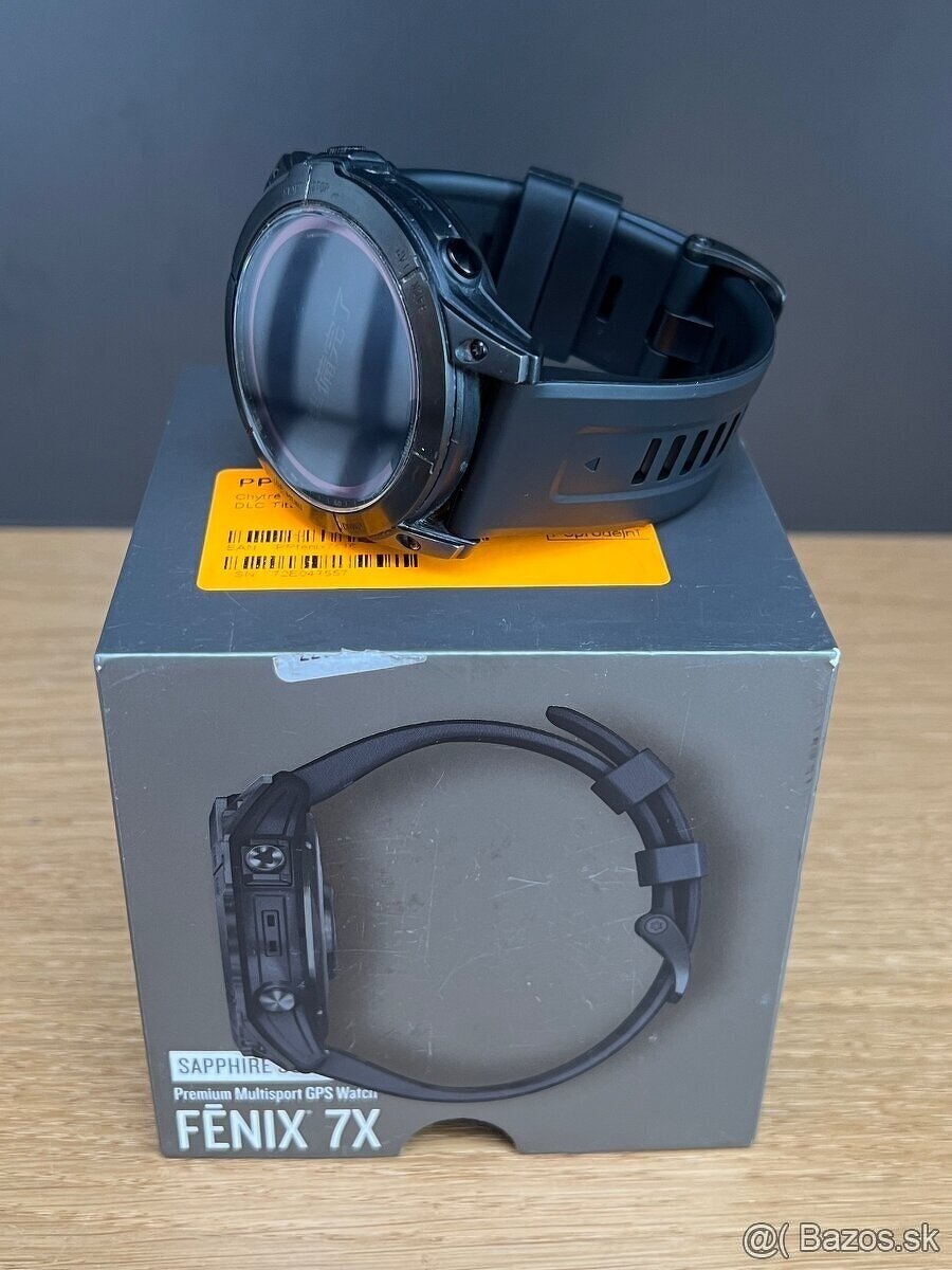 Predám GARMIN FENIX 7X SAPPHIRE SOLAR, BLACK, TOP, ZARUKA