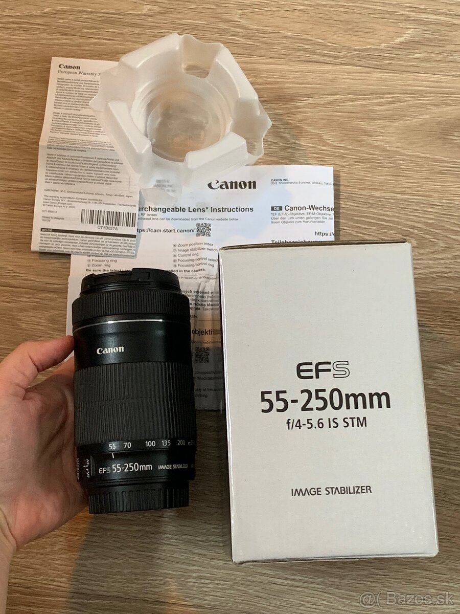 Canon EF-S 55-250 objektív