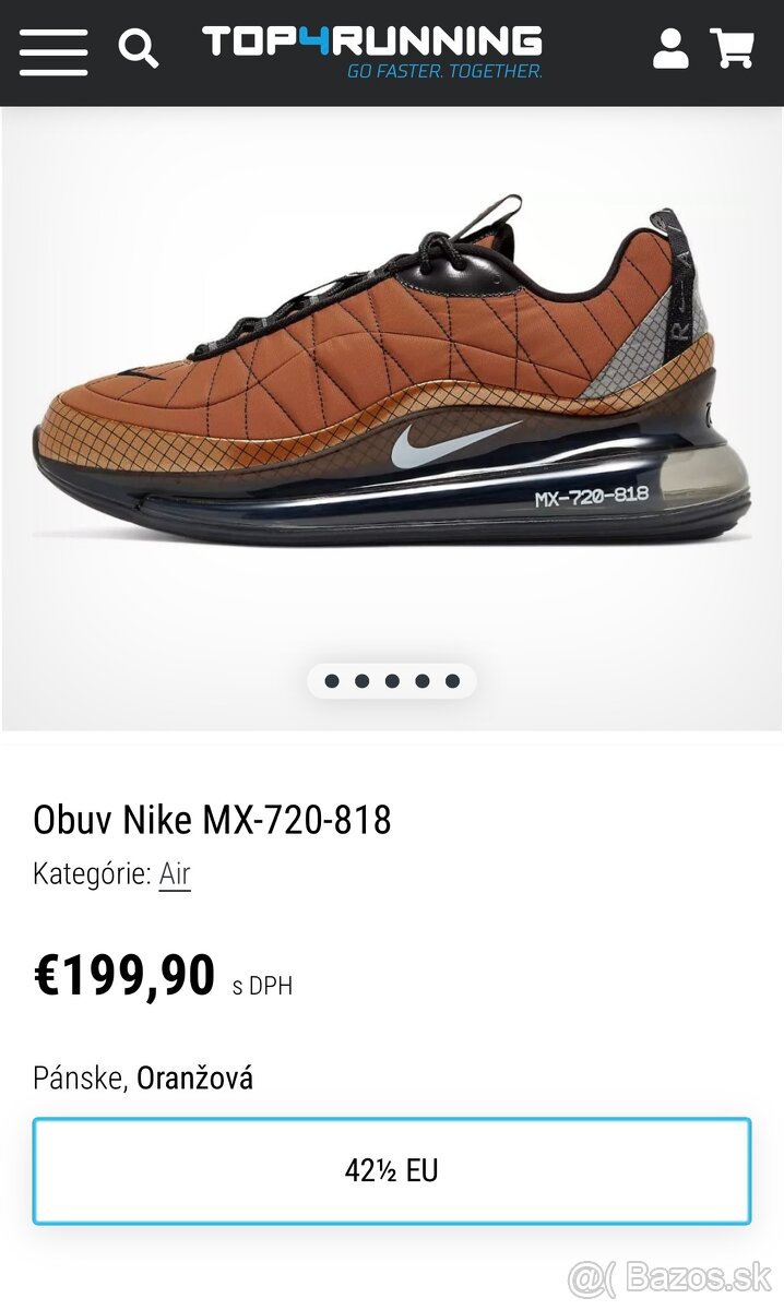 Nové Nike MX-720-818 veľ. 37,5