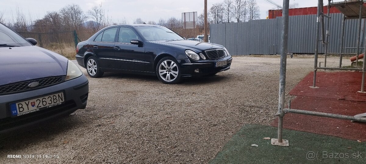 Predám Mercedes E w211 220CDI 110kw na ND najlepšie v celku