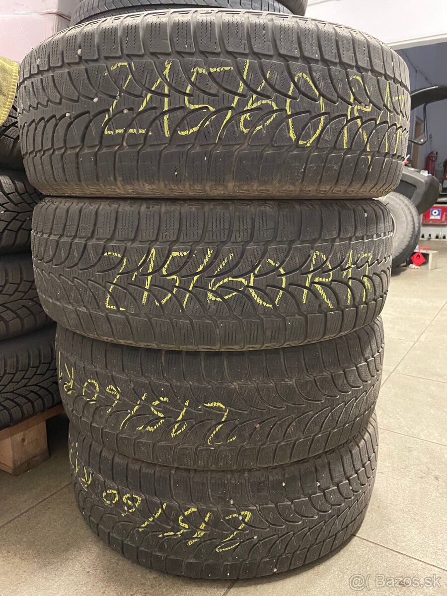 215/60 R17 Bridgestone LM80 (zimné)