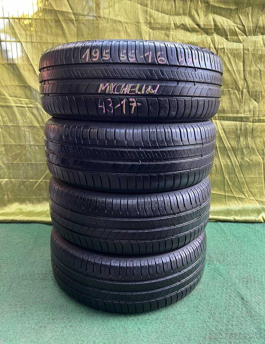 195/55 r16 letné Michelin 87H