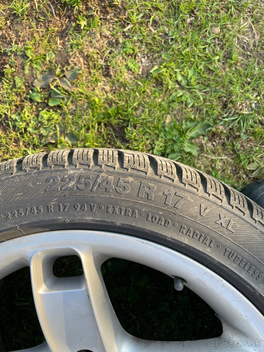 Predám elektrony 5x120, 225/45 R17