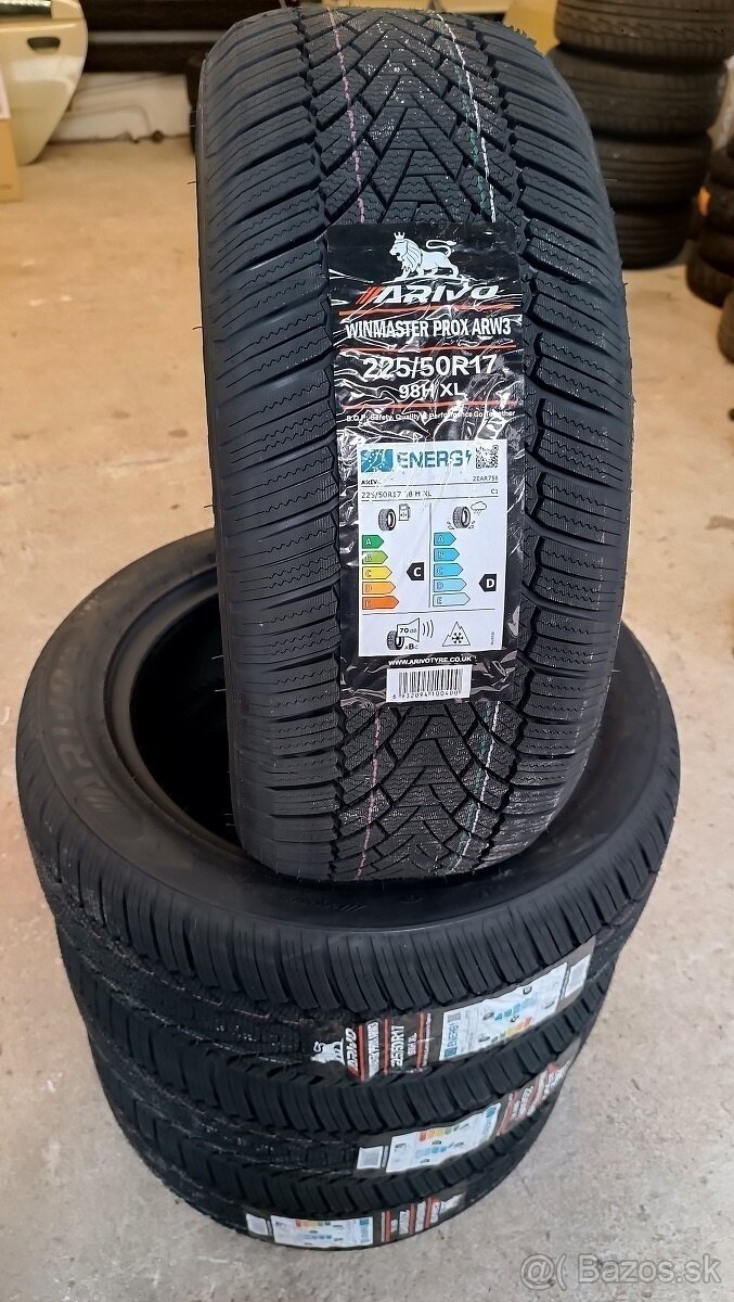 225/50 R17 zimné DOT 2024  (65 eur/ks)