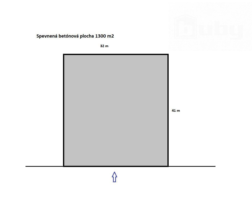 Prenájom - Spevnená plocha na podnikanie 1300 m2 v Žiline