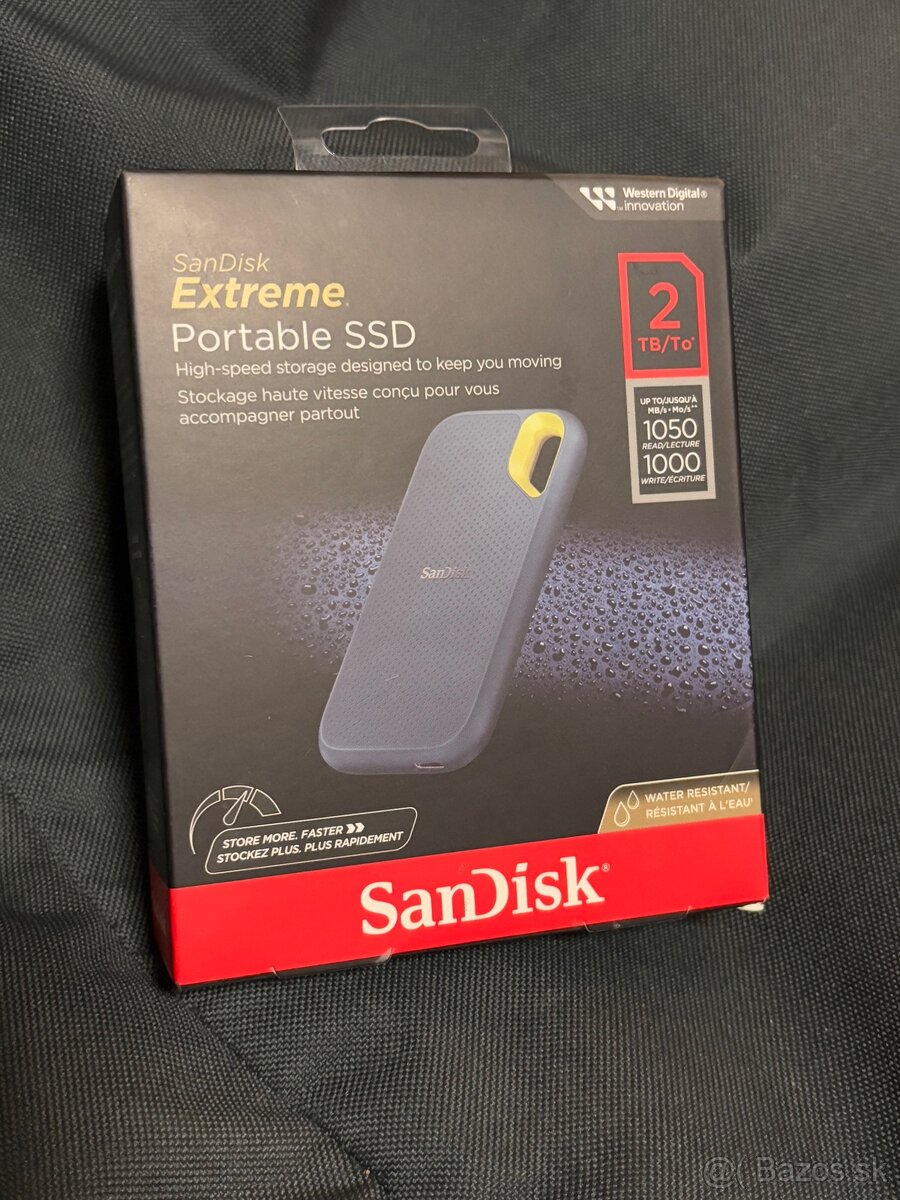 SSD 2TB Sandisk portable - nerozbaleny