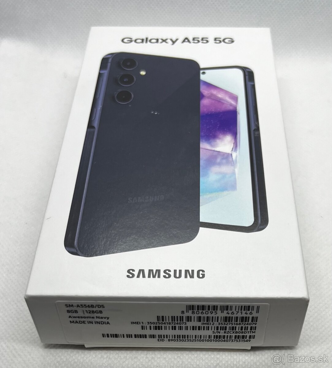 SAMSUNG GALAXY A55 black 5G 128GB