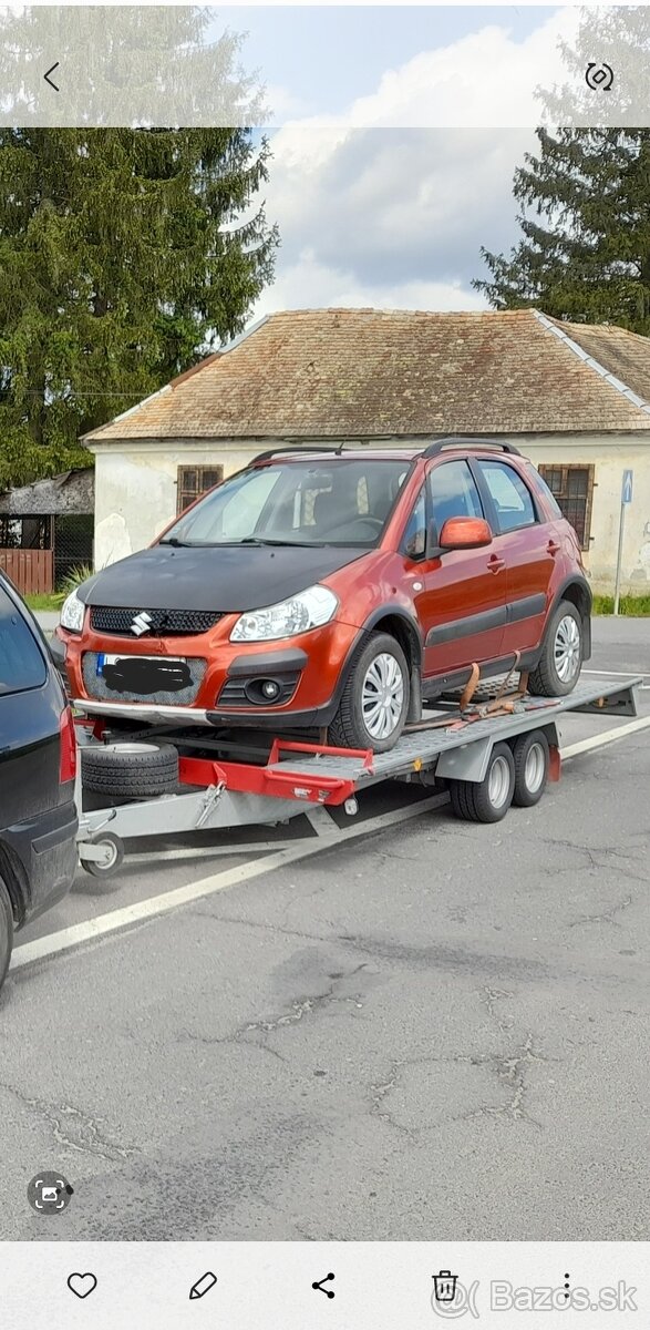 Rozpredam suzuki sx4