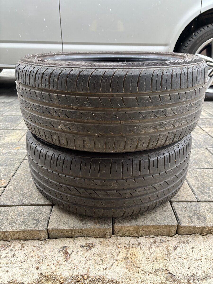 Predám 4ks letné pneu HANKOOK 225/45R17