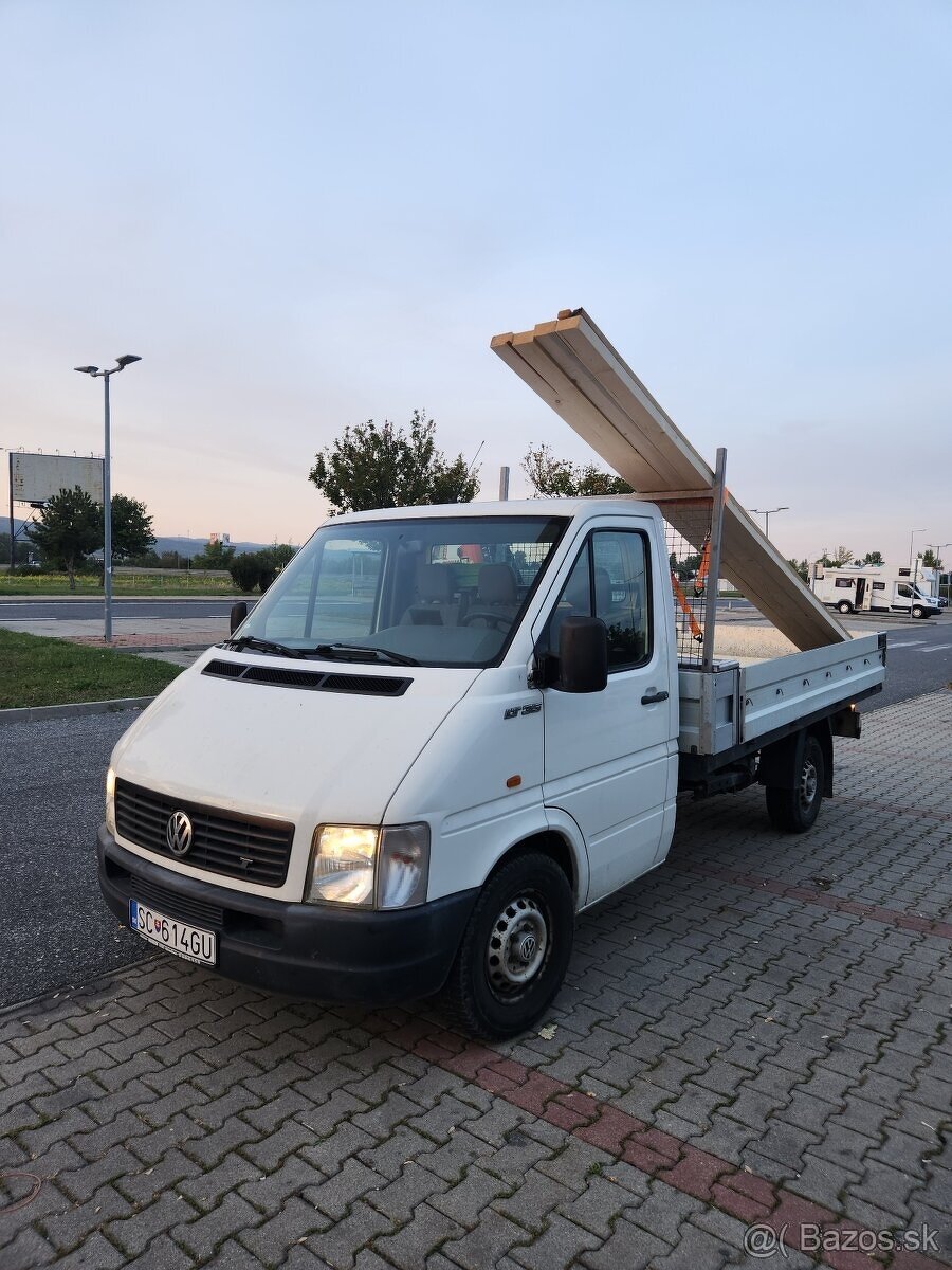 Volkswagen LT35 2,5 tdi Dodávka s hydraulickou rukou do 3,5t