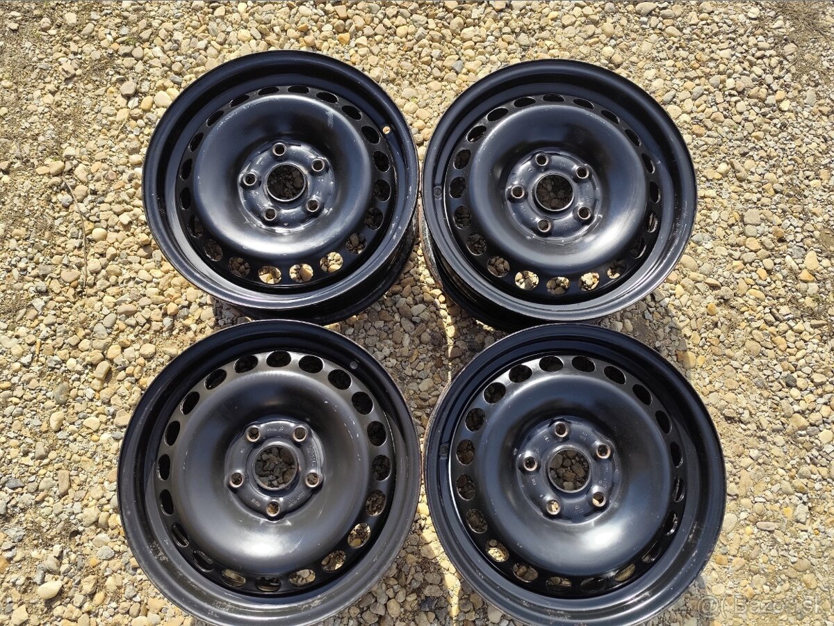 5x112 r15 plechové disky Škoda, Volkswagen 6Jx15ET45