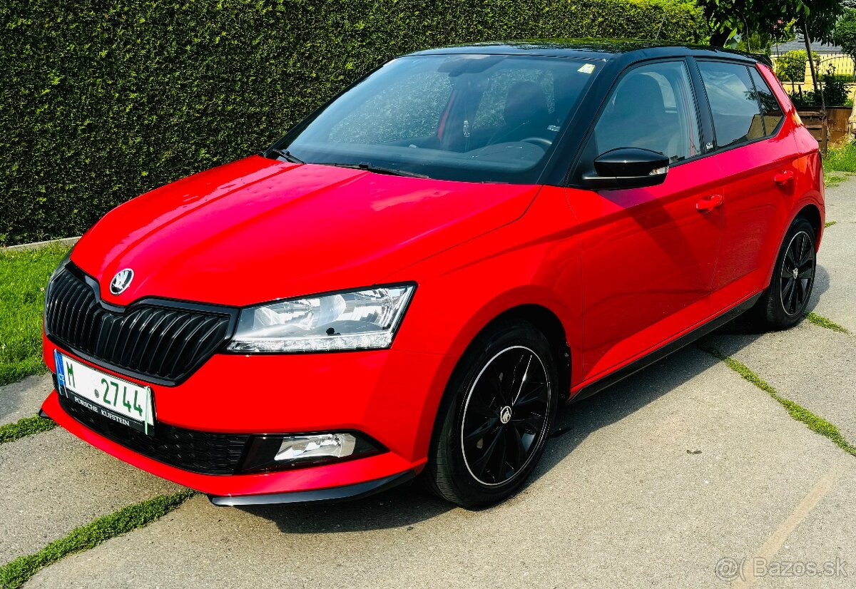 Škoda Fabia III Monte Carlo 1,0 TSI 2021,25000km,AUTOKLIMA