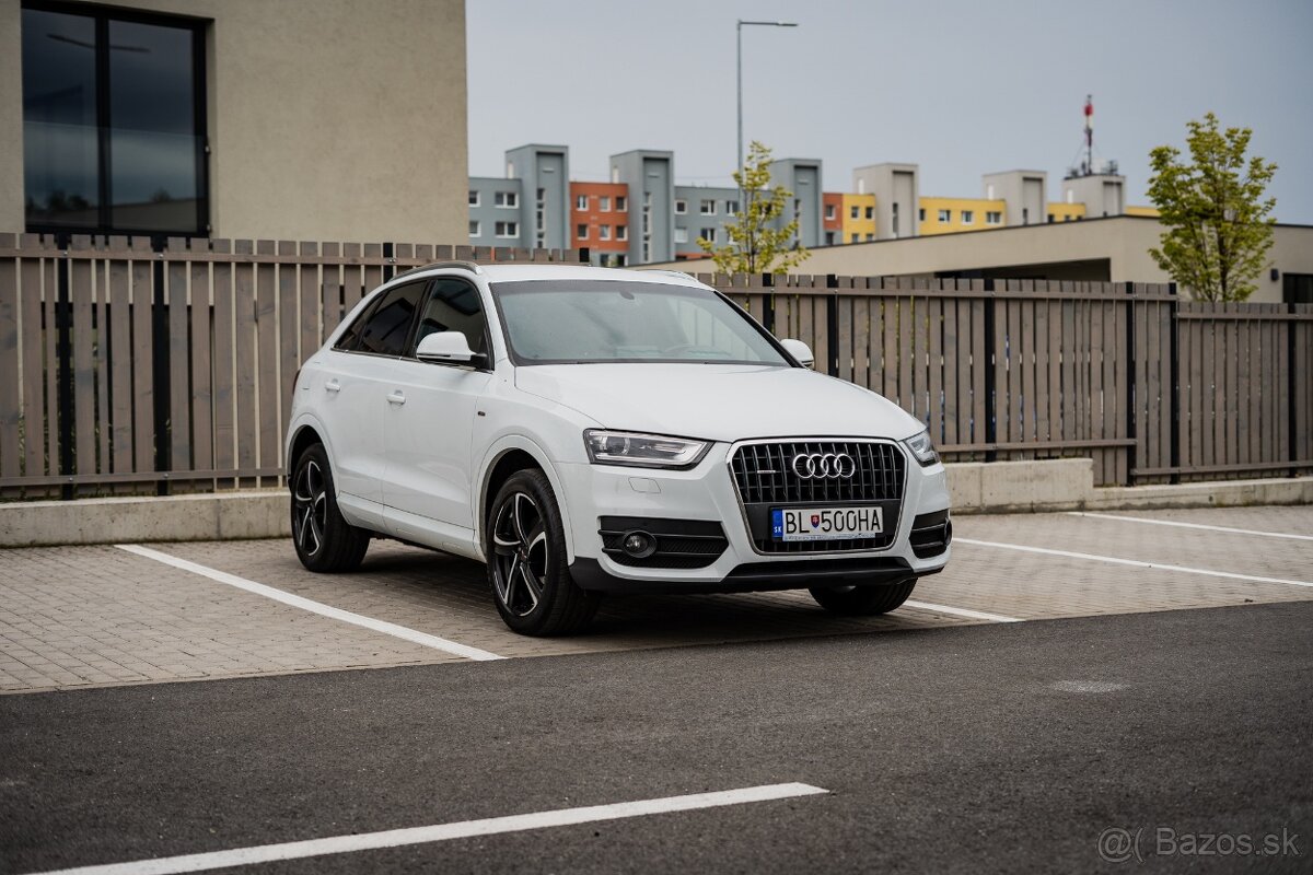 Prenájom vozidla AUDI Q3 S-line