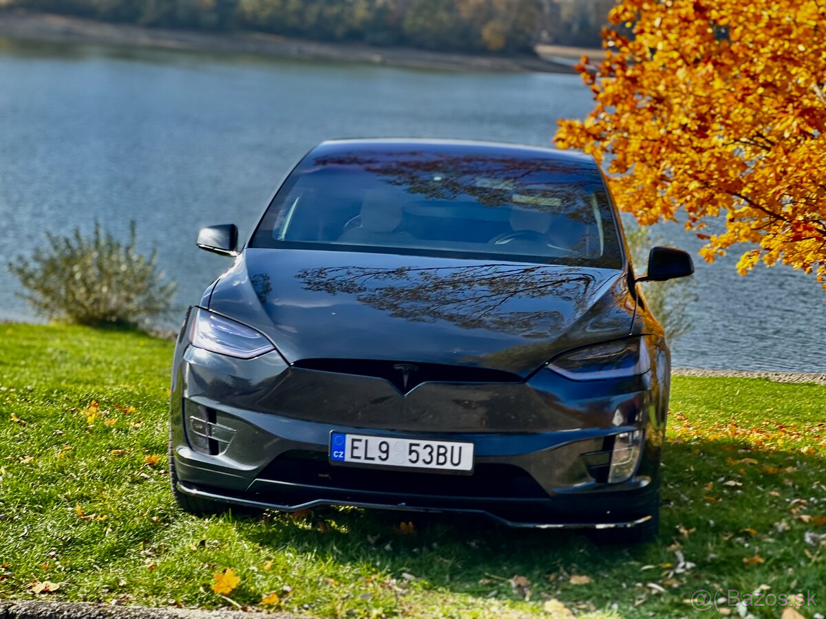 Tesla model X 90D 4WD zdarma nabíjení MAX výbava