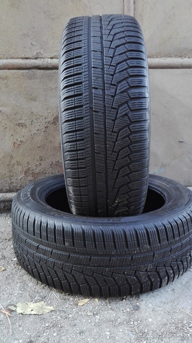 Predám 2-Zimné pneumatiky Hankook icewinter 215/55 R17