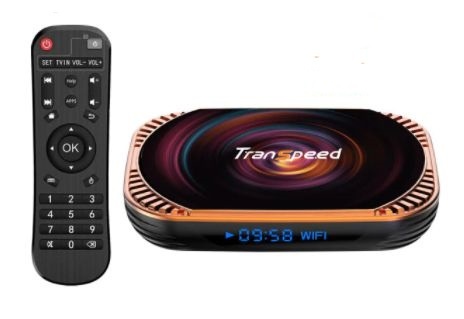 Predám TV BOX TRANSPEED 4/32GB 8K S905X4  Android 11