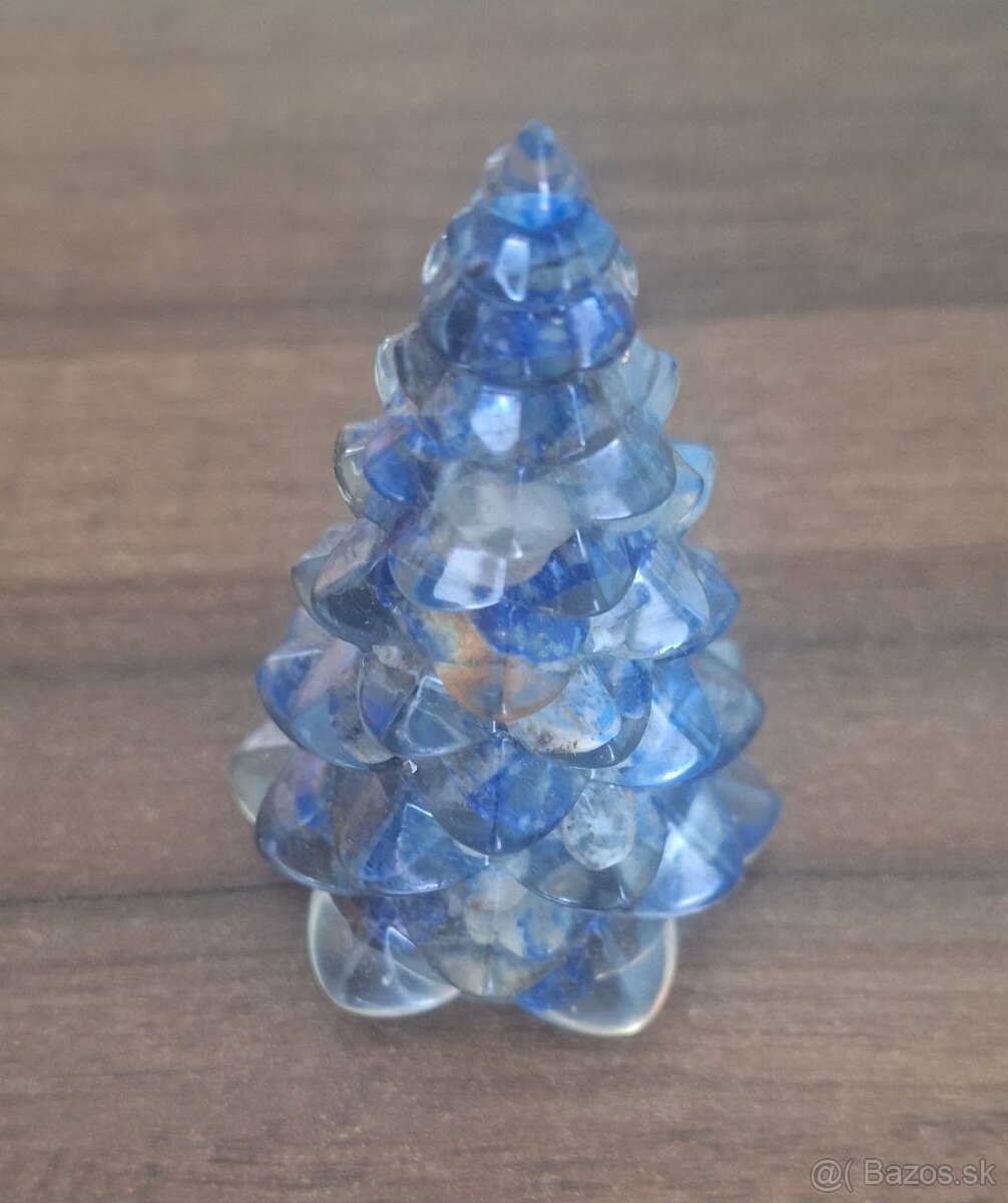 Vianočný stromček mini - Lapis Lazuli (modrý)