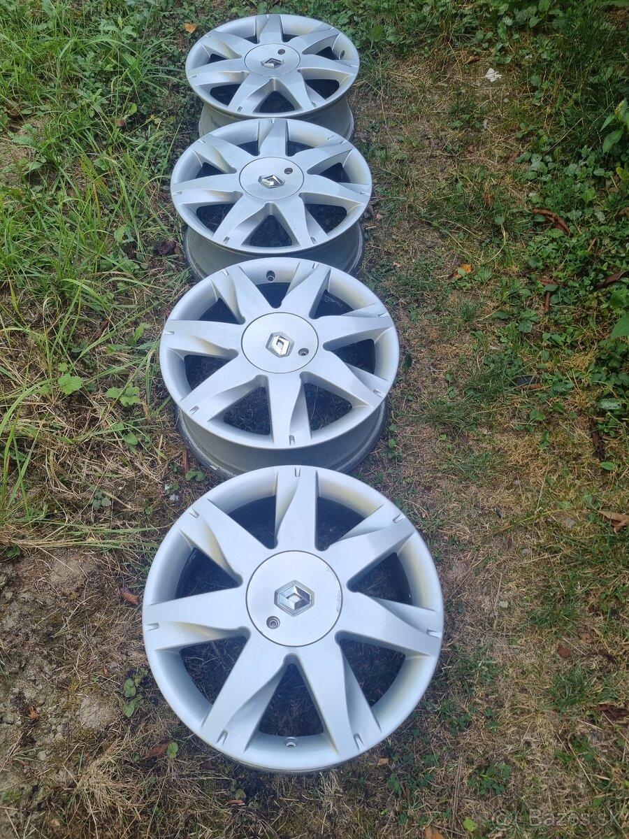 R17 elektrony 4x100 originaly RENAULT 6.5J