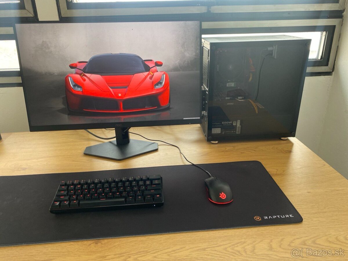 Nový herný setup + 180hz + 12 vCPU + 512 SSD M.2 + 6GB GPU