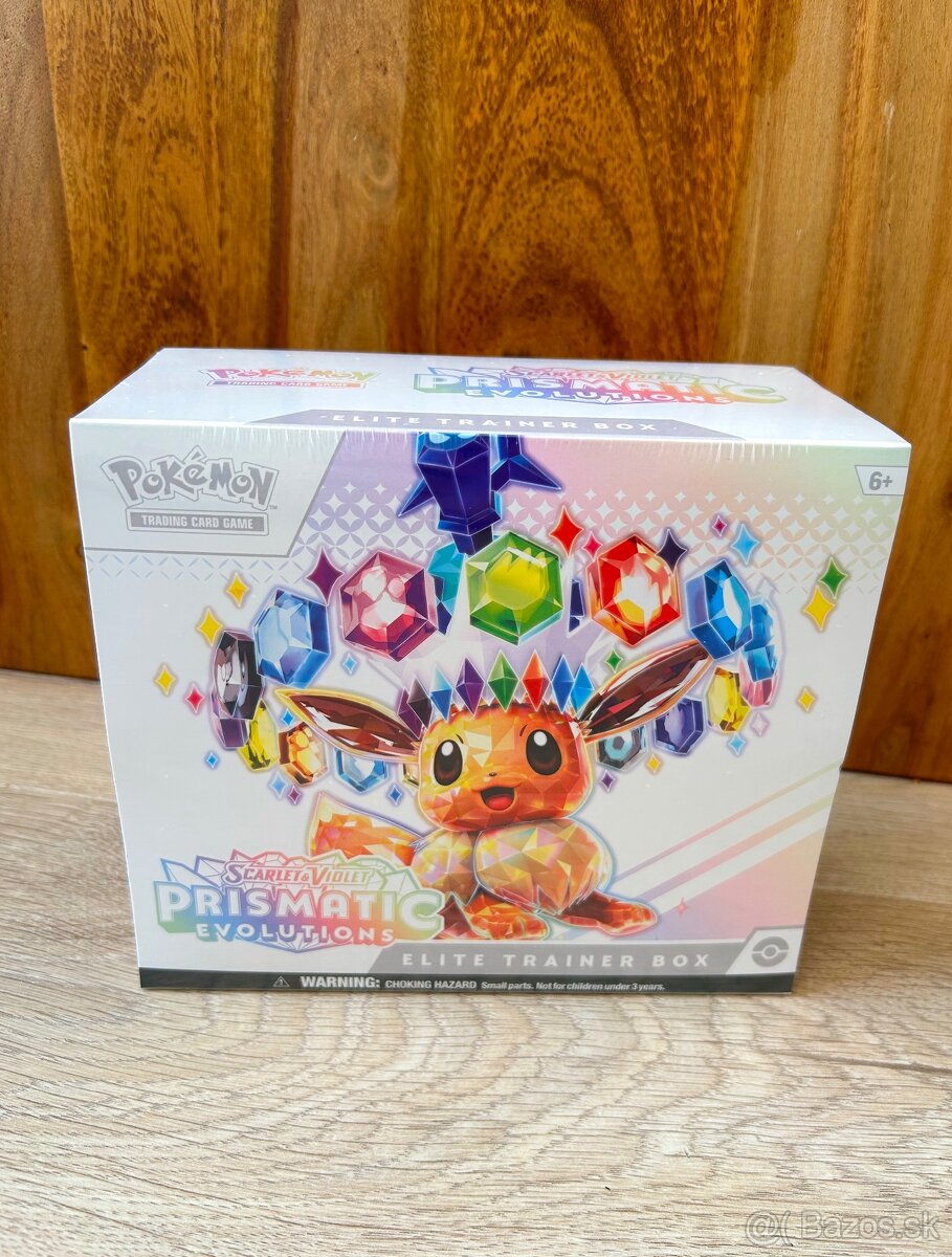 Pokemon Prismatic Evolutions ETB Elite Trainer Box