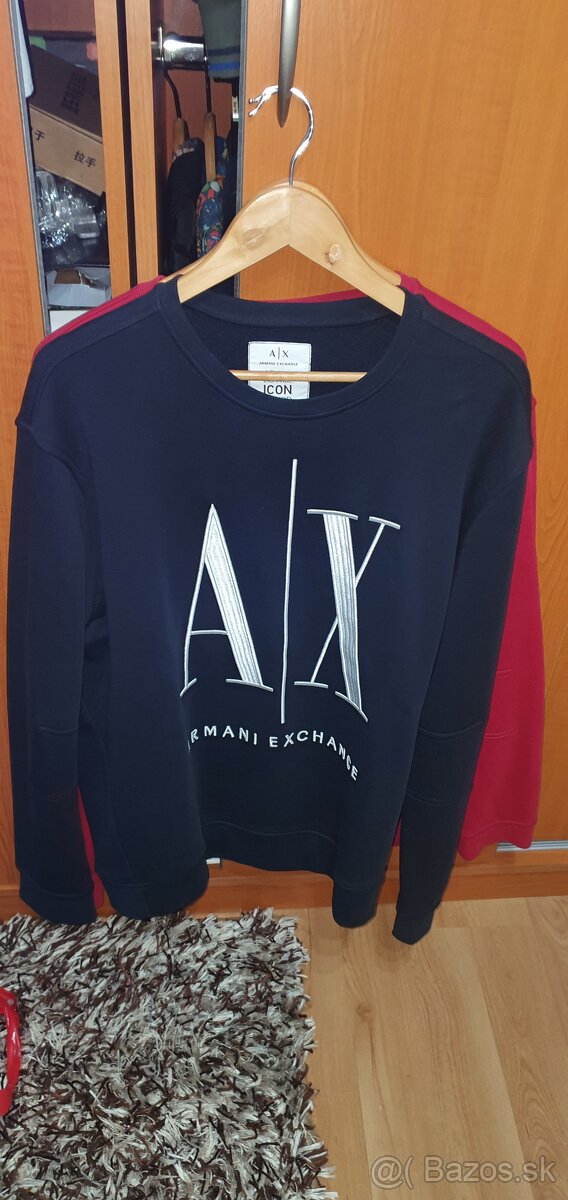 Armani exchange  mikina trigovica velkost xl