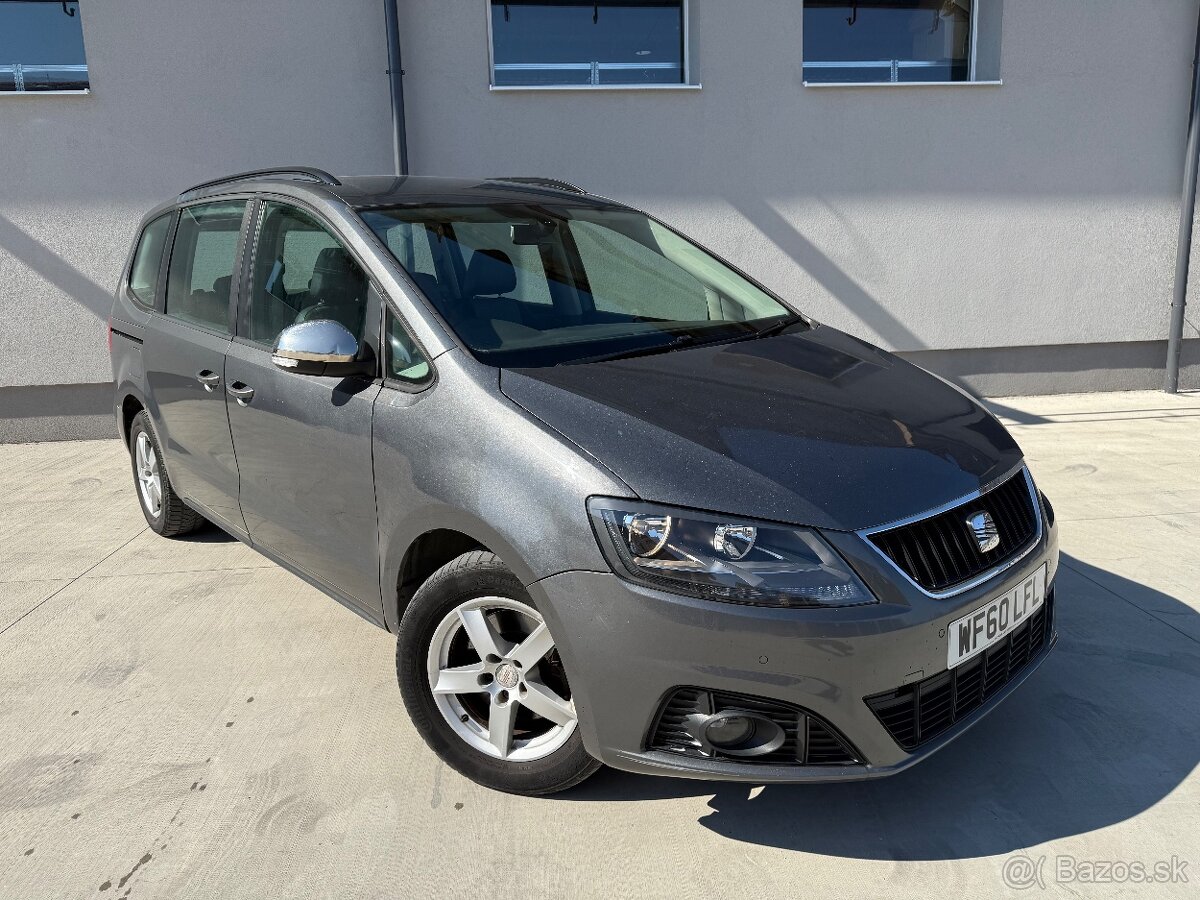 SEAT ALHAMBRA 2.0TDI 7MIESTNE ROK 2012 ANGLIČAN