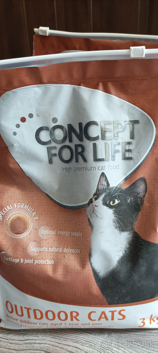 Krmivo pre mačky - Concept for Life Outdoor Cats 3kg